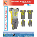 Impression par sublimation personnalisée uniformes de football américain
